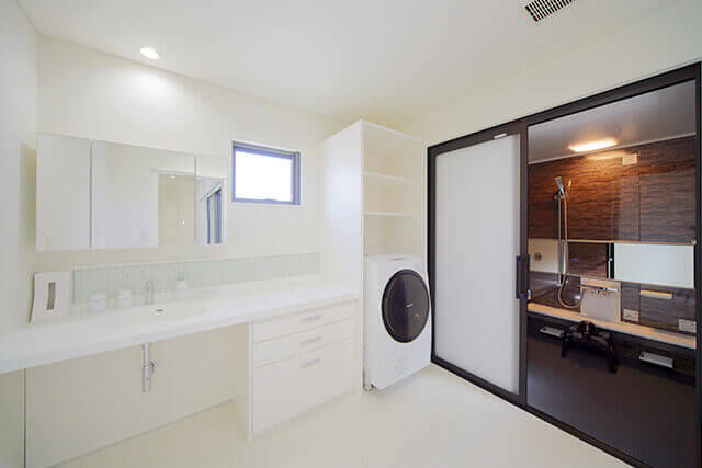 脱衣所イメージ写真