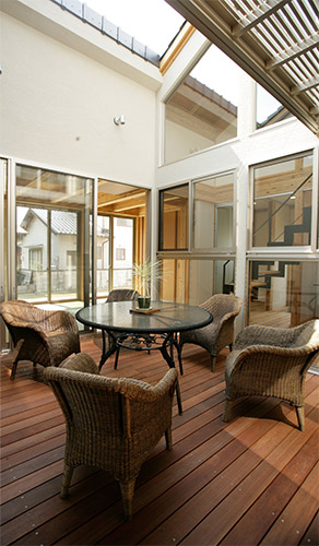 靴入れ棚の写真